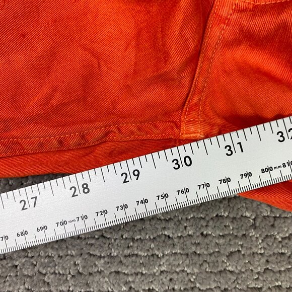 Polo Ralph Lauren 650 Straight Pants Men's 38 x 30 Fits 40 x 30 Orange Jeans - Picture 13 of 13